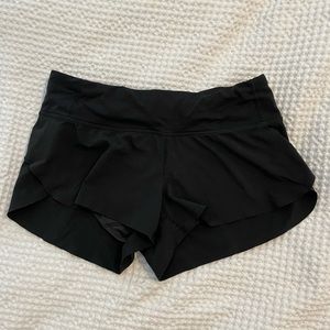Lululemon Black Speed Up Short